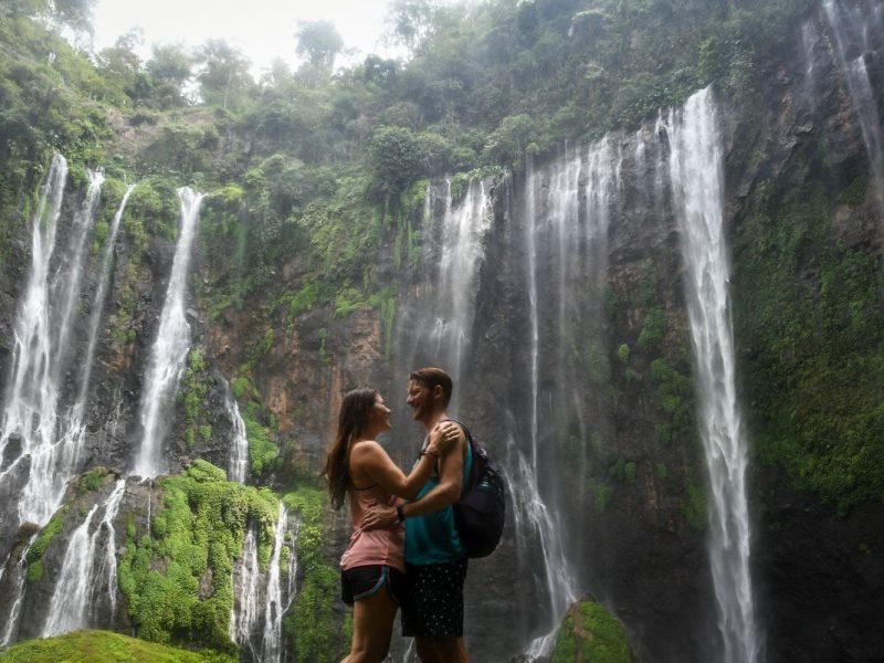 tumpak sewu waterfall