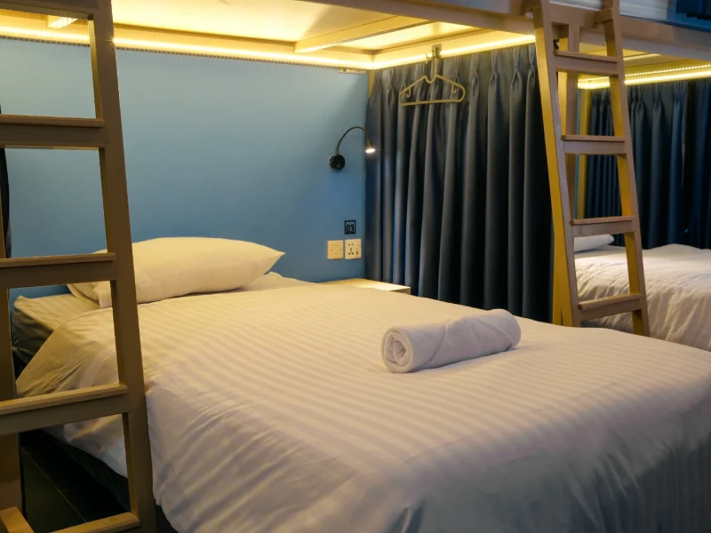 Spacious Bed