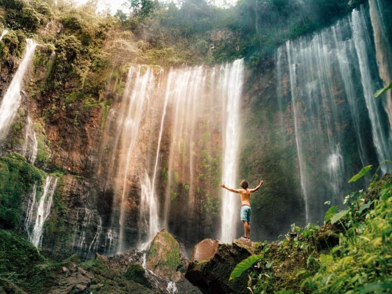 tumpak sewu waterfall